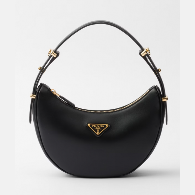 Prada Arqué small leather shoulder bag