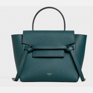 Nano Belt bag in grained calfskin