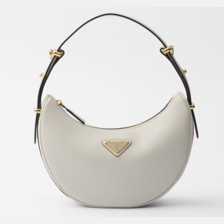 Prada Arqué small leather shoulder bag